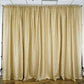 Champagne metallic shimmer tinsel event curtain drapes backdrop panel
