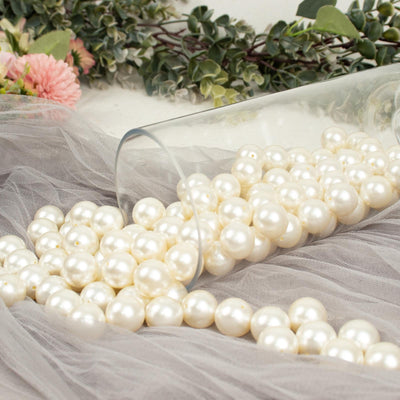 Elegant Centerpieces with Faux Pearl Beads