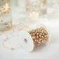Rose gold vase filler for floating candles and table centerpiece decor.