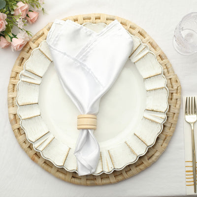 Rustic Elegance with Eco-Friendly Napkin Rings
