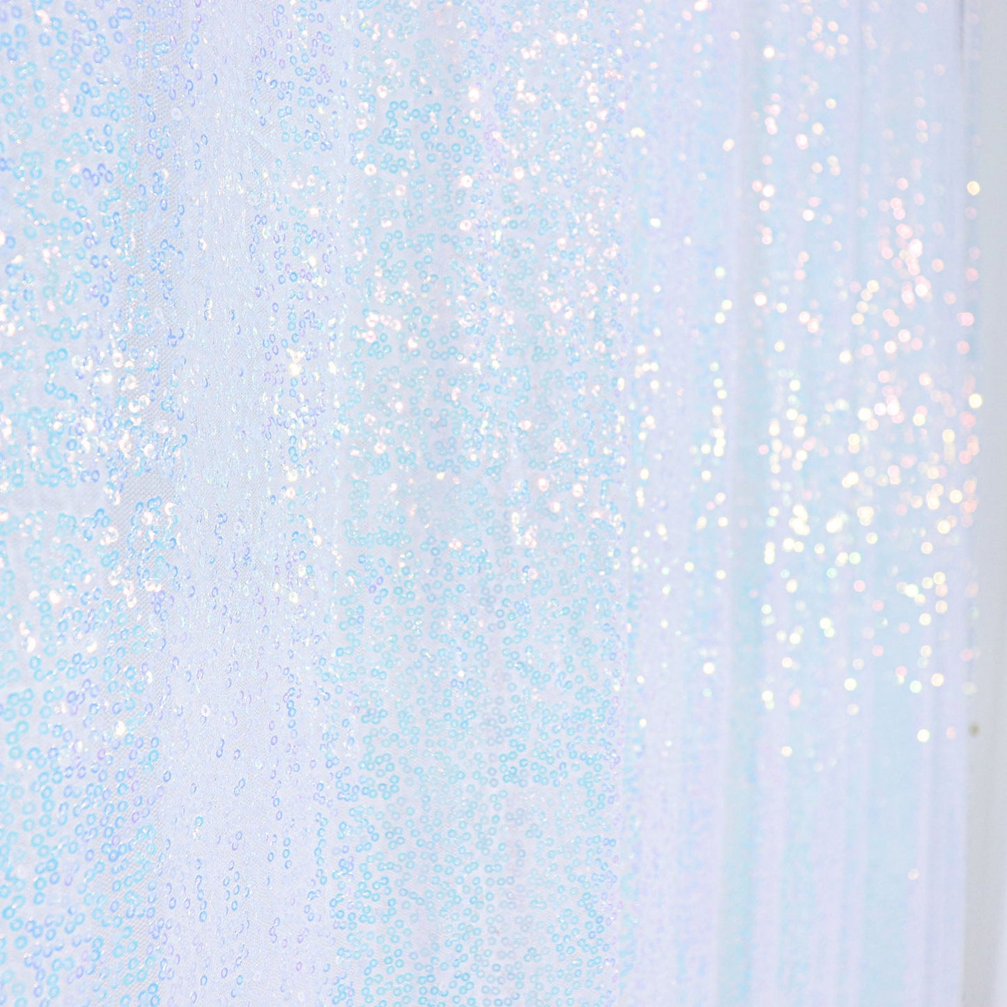 8 Ft x 8 Ft Iridescent Blue Sequin Booth Backdrop For Photography#whtbkgd