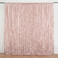 8 Feet X 8 Feet - Taffeta Fabric Dusty Rose 3D Leaf Petal Photography Curtain Panel & Event Greenery Backdrop Drape