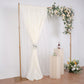 Square Backdrop Stand With Gold Metal Frame
