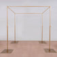 Gold 10 Feet Backdrop Stands With Steel Stands Base Supports