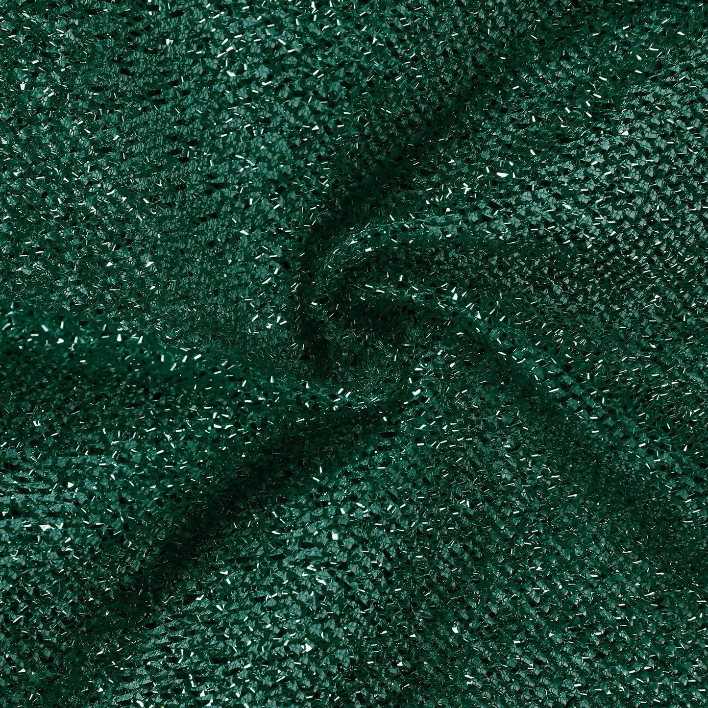 2 Sided Hunter Emerald Green Metallic Shimmer Tinsel Spandex Round Backdrop Arch Cover 7.5 Feet#whtbkgd