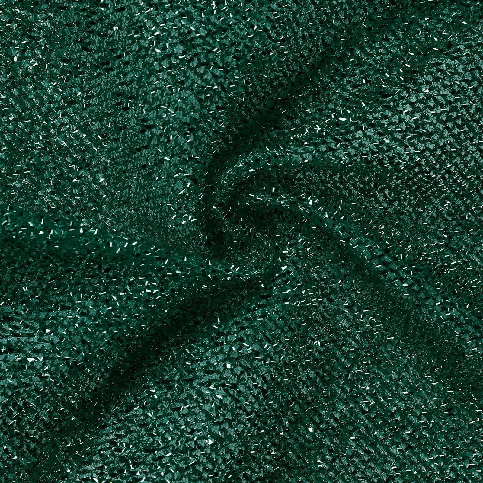 2 Sided Hunter Emerald Green Metallic Shimmer Tinsel Spandex Round Backdrop Arch Cover 7.5 Feet#whtbkgd