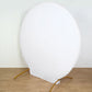 7.5ft White Round Spandex Fit Wedding Backdrop Stand Cover