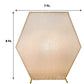 8ftx7ft Blush/Rose Gold Sparkle Sequin Hexagon Wedding Arch Cover, Shiny Backdrop Stand Cover