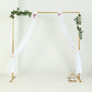 Heavy Duty Square Metal Wedding Arch 8 Feet And Photography Backdrop Stand