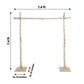 Natural Birch Wooden Stand 7.5 Feet