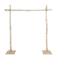 Birch Wooden Stand 7.5 Feet Natural Color#whtbkgd
