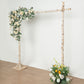 7.5 Feet Natural Birch Wooden Backdrop Stand