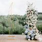 Gold Flower Arch Frame For Weddings 8 Feet