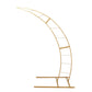 Half Moon 6.5 Feet Metal Arch In Gold
