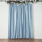 Dusty Blule Crushed Velvet Backdrop Curtain – 8ft x 8ft Event Drape with Rod Pocket, Privacy Panel for Photo Booths & Events