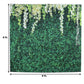 8ftx8ft Greenery Grass and Vines Print Vinyl Photography Booth Backdrop