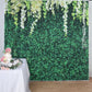 8ftx8ft Greenery Grass and Vines Print Vinyl Photography Booth Backdrop