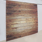 Vintage brown wood panel photography backdrop for photo booths.