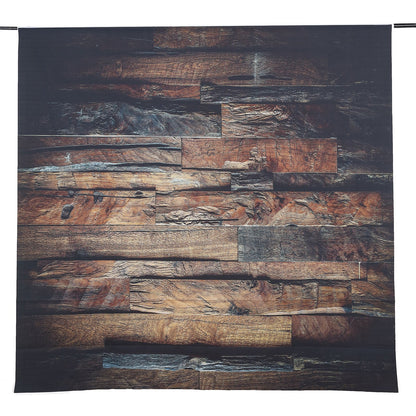 Wooden texture photography backdrop for themed events and parties.