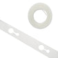 White balloon decorating strip tape for garland clips.