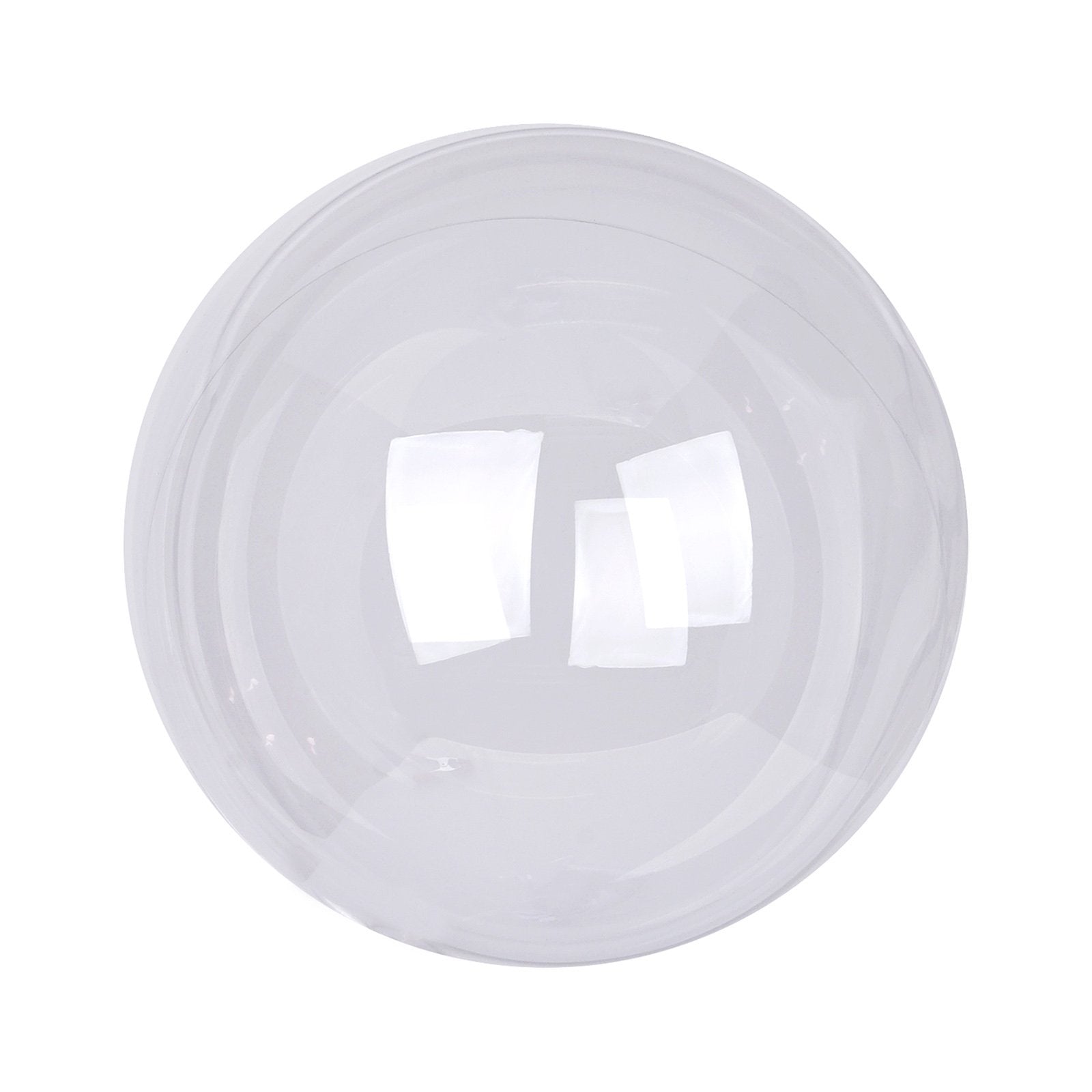Clear transparent PVC bubble balloon, 16 inches, perfect for helium or air.