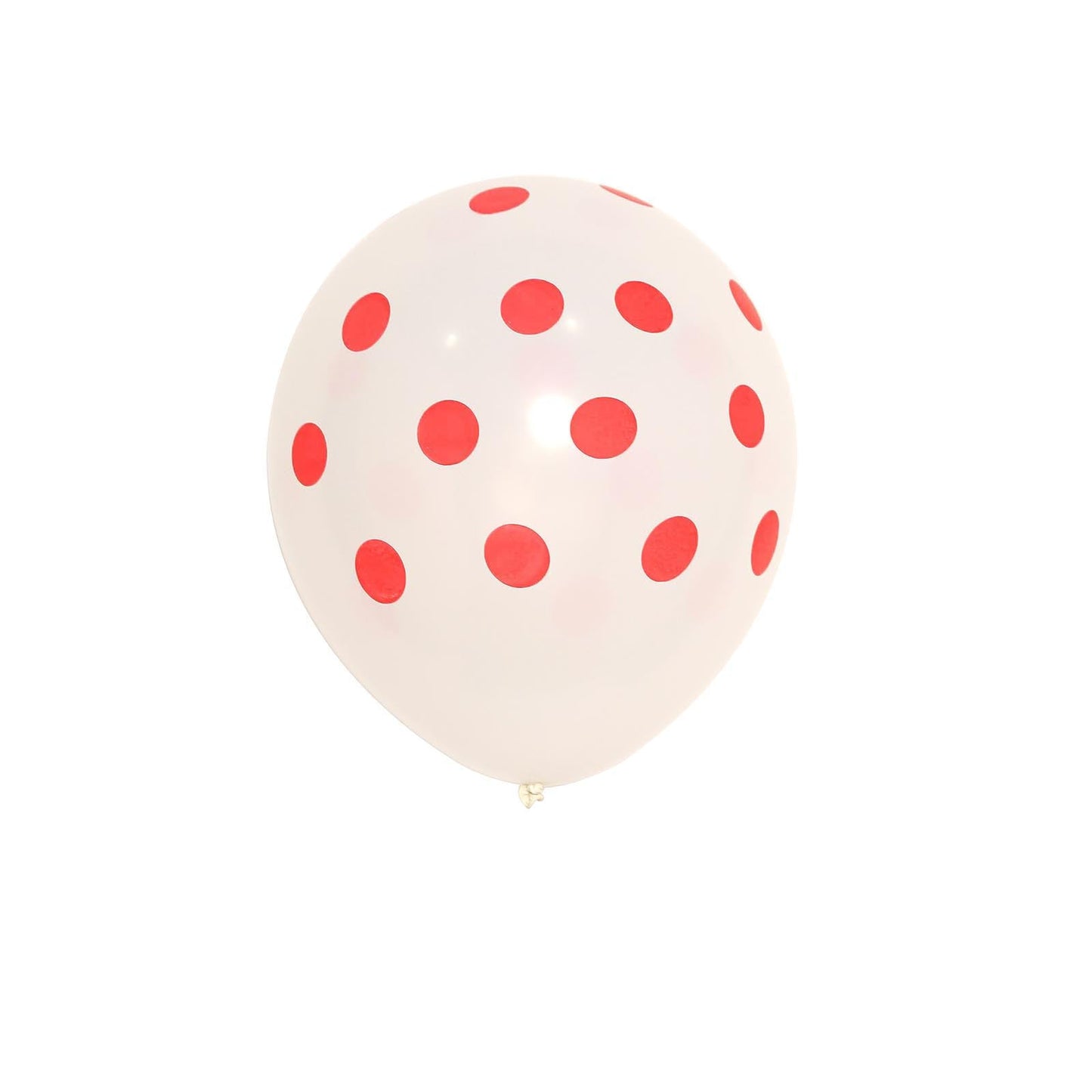 Pack of 25 Fun Polka Dot Hot Pink & White Latex Party Balloons 12 Inch