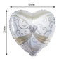 1 Pair | 20inch Heart Shaped Bride & Groom Mylar Foil Helium/Air Balloons