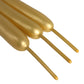 Metallic gold long latex balloons for twisting and animal modeling.