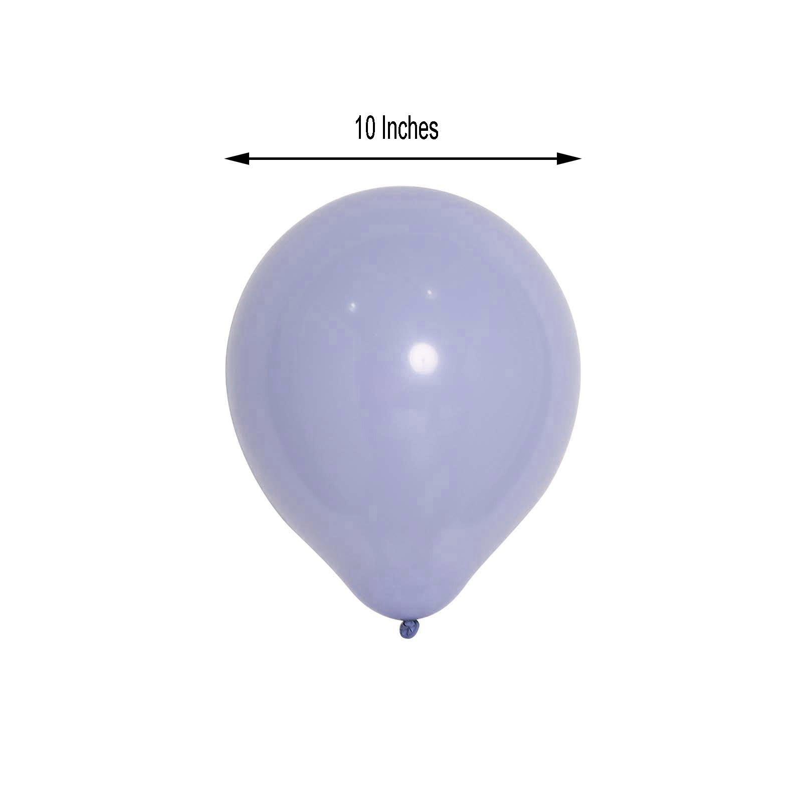 10" Matte Pastel Periwinkle Balloon for parties and celebrations.