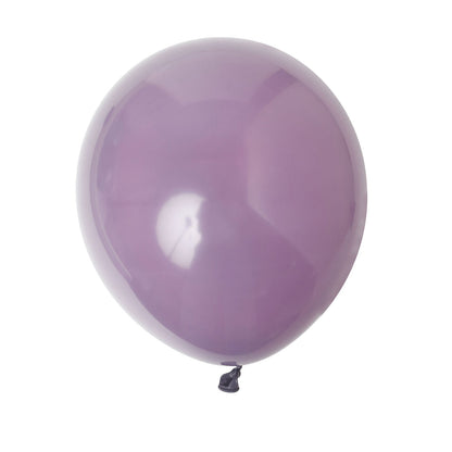 25 Pack Matte Pastel Violet Amethyst Air & Helium Latex Balloons 12 Inch#whtbkgd 