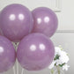 25 Pack of Matte Pastel Violet Amethyst 12 Inch Air & Helium Latex Balloons 
