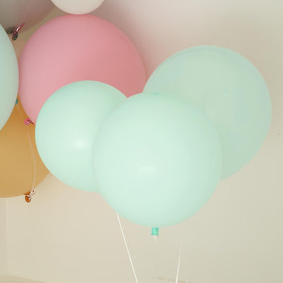 Elegant Matte Pastel Seafoam Balloons for Any Event