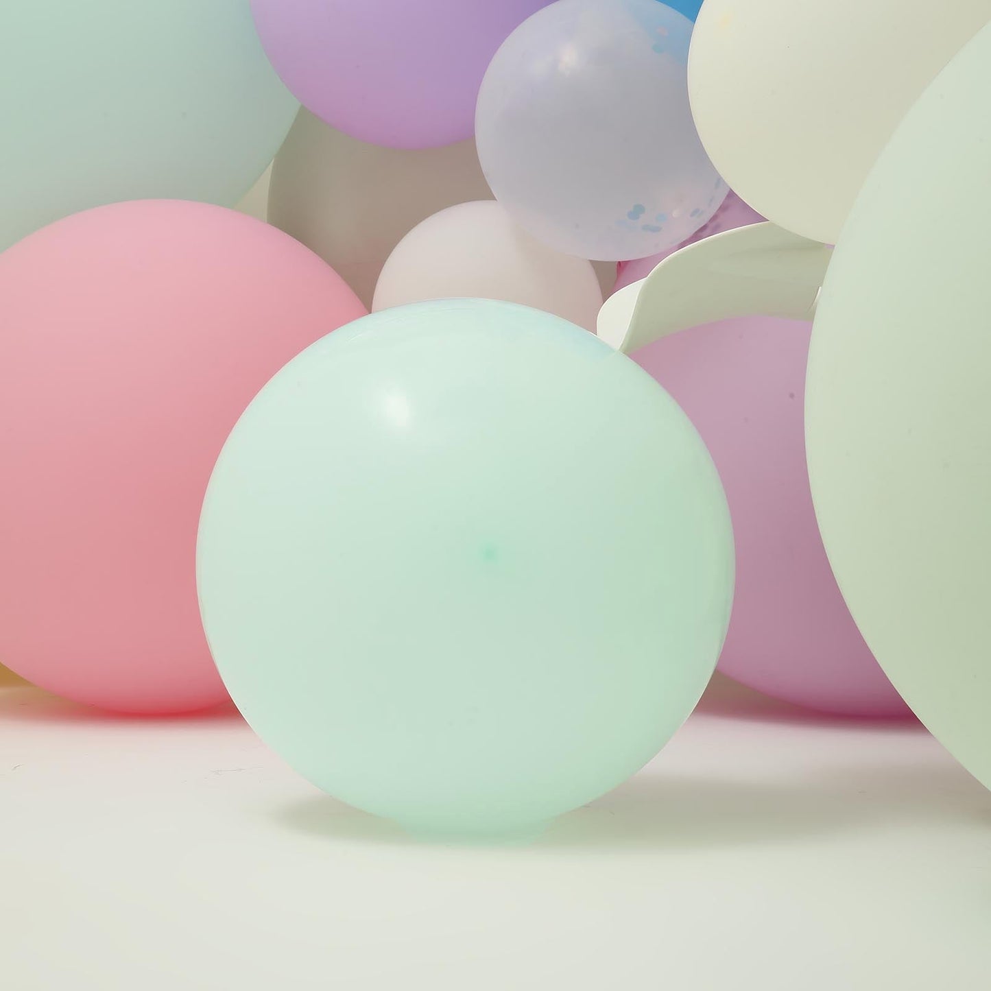 10 Pack | 18inch Matte Pastel Seafoam Helium or Air Latex Party Balloons