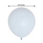10 Pack | 18inch Matte Pastel Ice Blue Helium or Air Latex Party Balloons
