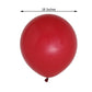 18" Matte Pastel Burgundy Balloon for Parties