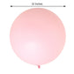 32" large matte pastel blush balloon