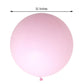32" Large Matte Pastel Pink Balloon