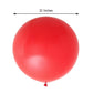 2 Pack | 32inch Large Matte Red Helium or Air Premium Latex Balloons