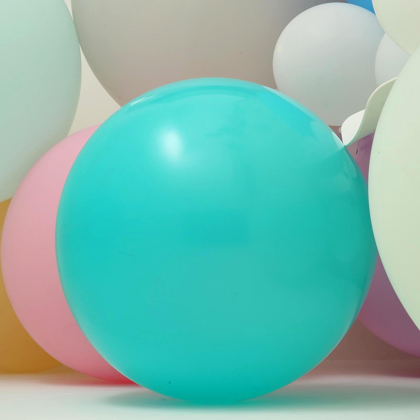 2 Pack | 32" Large Balloons Helium or Air Latex Balloons Turquoise