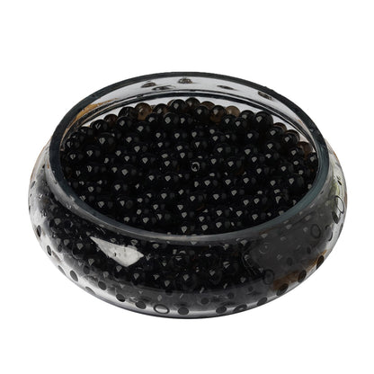 Large Black Nontoxic Water Bead Vase Fillers 10 Gram Jelly Ball