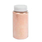 Extra fine pink glitter in a 1 lb bottle for DIY arts and crafts.