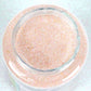 Extra fine nontoxic blush pink glitter in a 1 lb bottle.