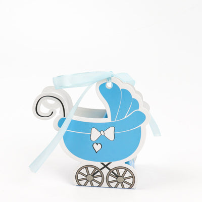 Charming Design of Baby Stroller Favor Boxes
