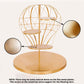 Metal Cupcake Stand 19 Inch 4 Tier Gold Hot Air Balloon
