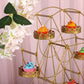 23inch Gold Metal Large Rotating Ferris Wheel Cupcake Stand Dessert Holder