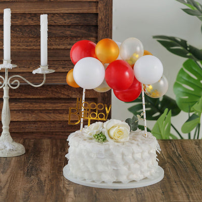 Transform Your Cake with Our Confetti Balloon Cake Topper Kit