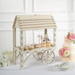 25inch Mini Natural Wooden Tabletop Dessert Display Sweet Stall, Candy Cart Cupcake Stand