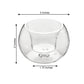 6 Pack | 3inch Crystal Clear Glass Globe Tealight Votive Candle Holders