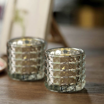 Dazzling Elegance with Silver Mercury Glass