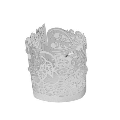 Elegant Silver Foil Design